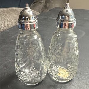 Vintage Princess House Fantasia Salt & Pepper Shakers